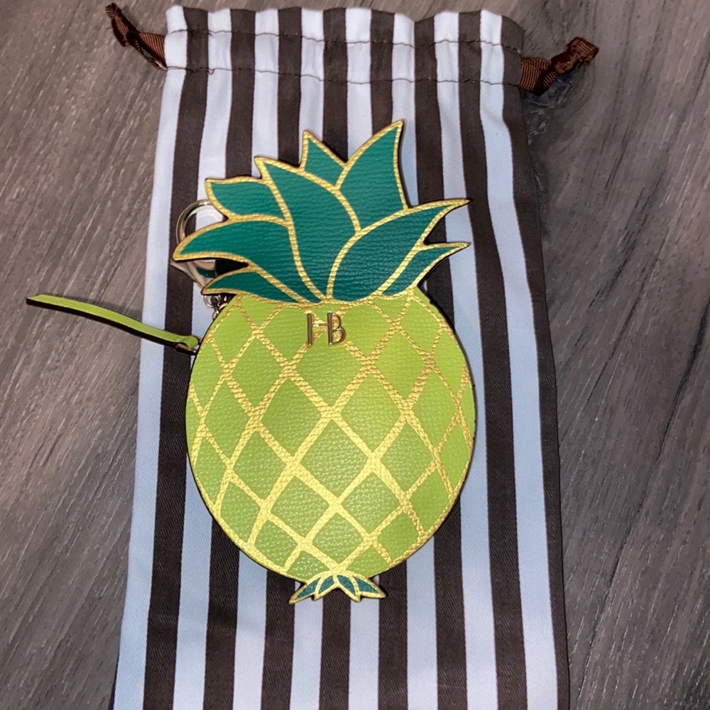 Henri Bendel Pineapple Keychain